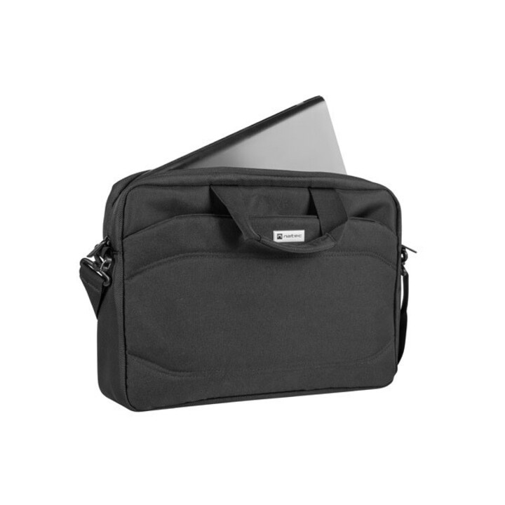 NATEC Nanger 39,6 cm (15.6") Malette Noir