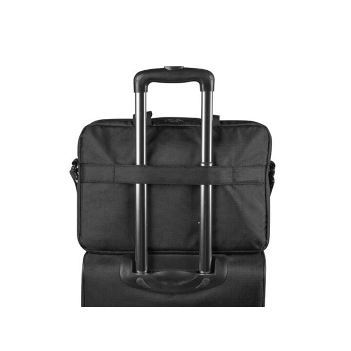 NATEC Nanger 35.8 cm (14.1") Maletín Negro