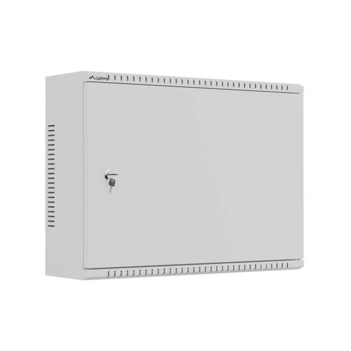 Armadietto da installazione LANBERG da 10" e 19" in TPR con pannello a rete 560x420x180 grigio (assemblato)