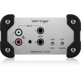 Behringer DI22P  DI-box pasywny stereo