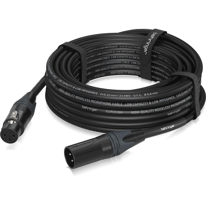 Cable de micrófono Behringer PMC-1000CM XLR hembra - XLR macho de 10 m