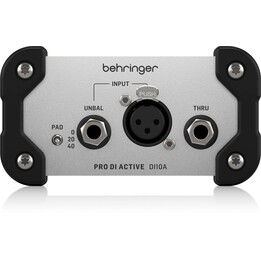 Caixa DI ativa de 1 canal Behringer DI10A