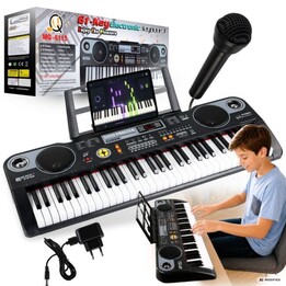 Teclado eletrônico educacional portátil MQ 6115