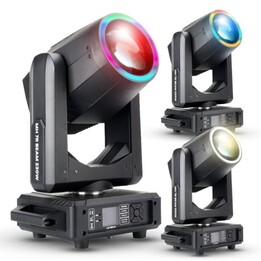 Lámpara de cabezal móvil LIGHT4ME MH 7R BEAM de 230 W