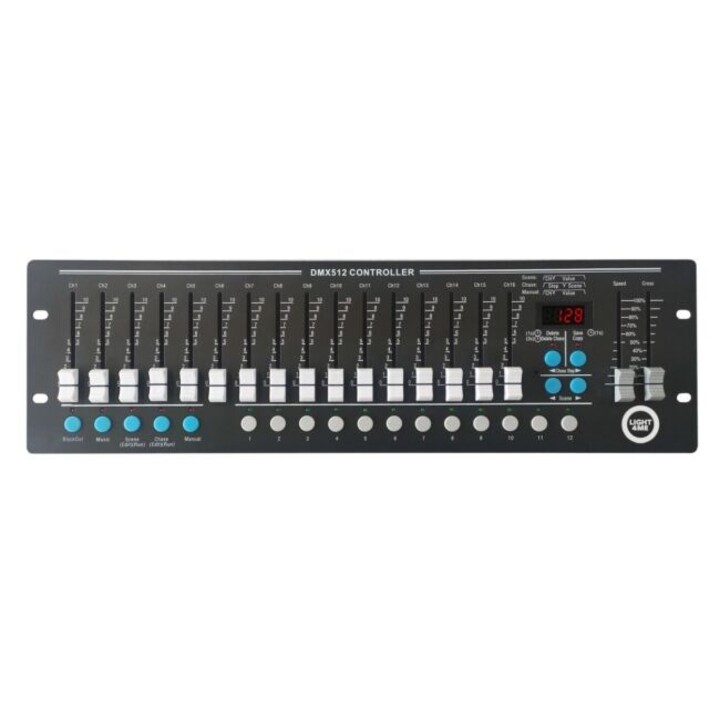 Controlador DMX LIGHT4ME DMX 192 F16 de 192 canales