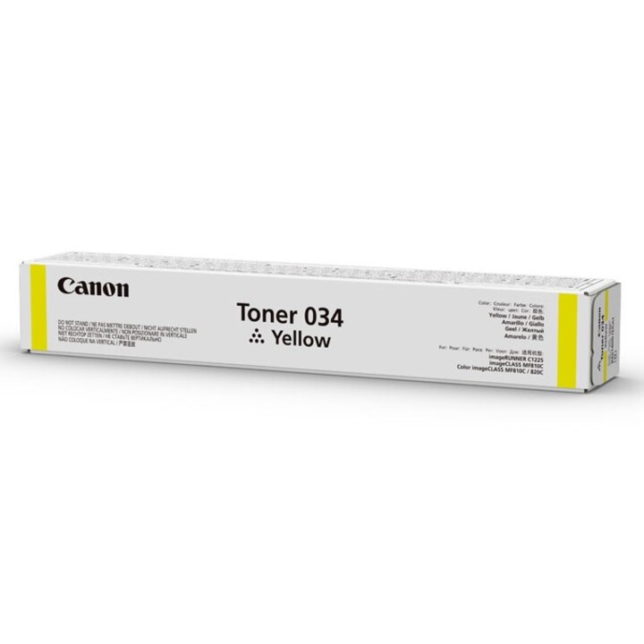 Canon 034 Tonerkartusche 1 Stück(e) Original Gelb
