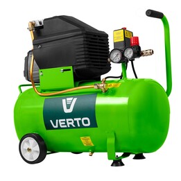 Verto 73K004-1 oil compressor 50 l 230 V green