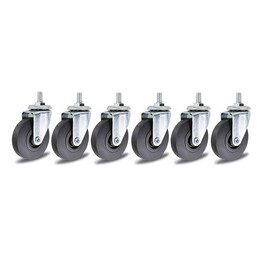 Beta Tools 3002/RLS kit de 6 rodas de substituição para maca 3002