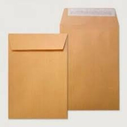 Caja 1000 Bolsas Salarios (100x145) Kraft 70 Grs. Autosam Autoadhesivo Con Tira De Silicona Sam 140700