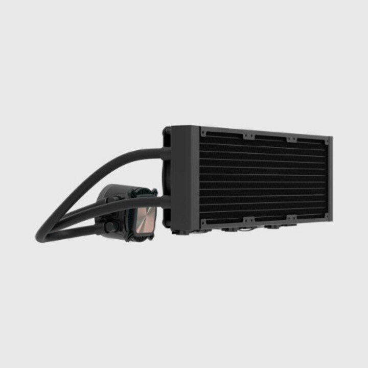 Système de refroidissement liquide tout-en-un pour processeur Fractal Design Radius 360 RGB noir 12 cm (1 pièce)