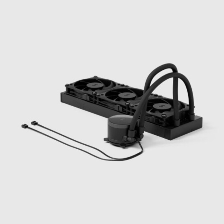 Fractal Design Radius 360 Black All-in-One Liquid Cooling System Processor 12cm Black 1 Piece(s)