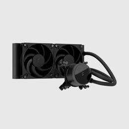 Fractal Design Radius 240 Black All-in-One Liquid Cooling System Processor 12cm Black 1 Piece(s)