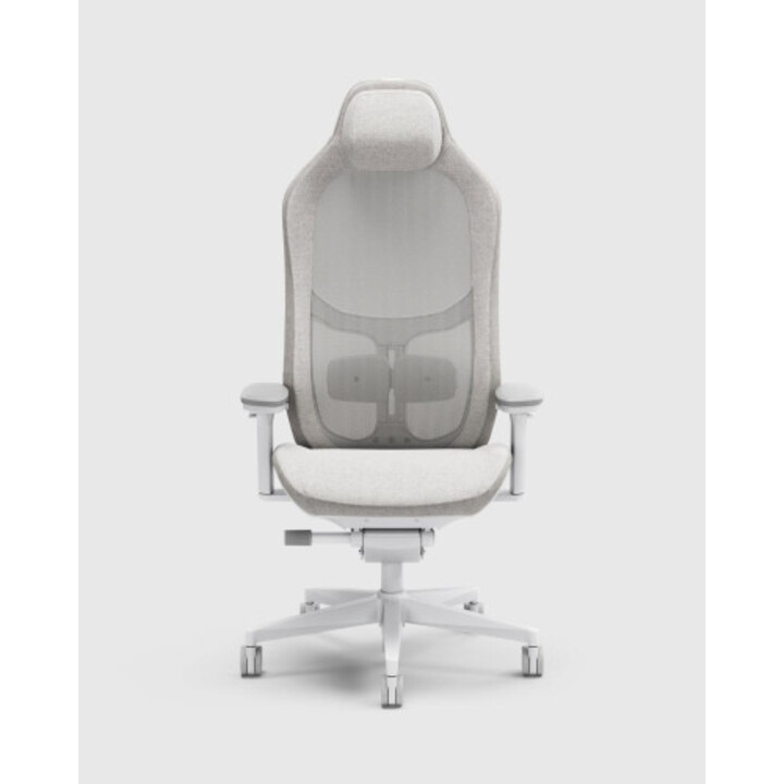 Fauteuil de jeu PC hybride léger Fractal Design Refine 2, assise rembourrée, revêtement en tissu, noir