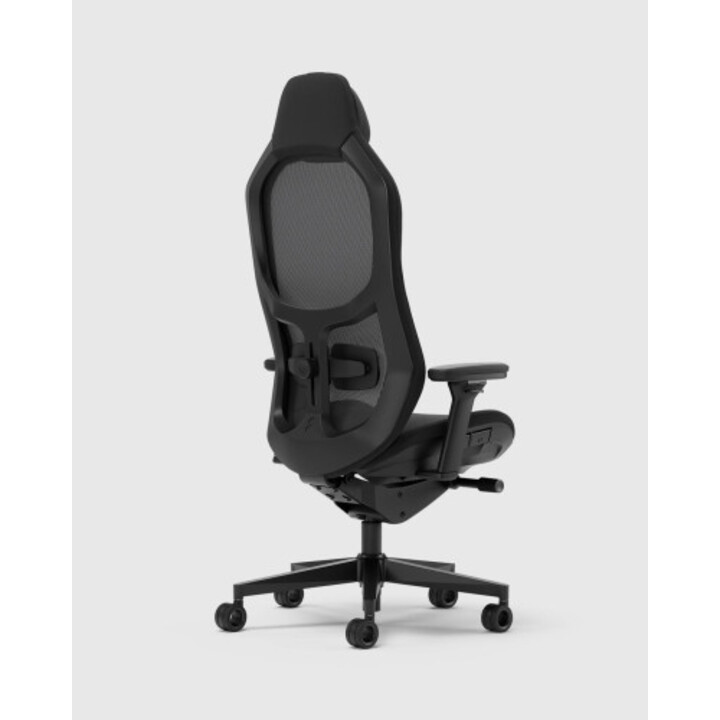 Chaise de jeu PC hybride Fractal Design Refine 2 Dark avec siège rembourré et revêtement noir