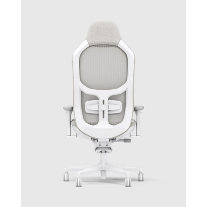 Chaise de jeu PC Fractal Design Refine 2 Mesh Light, assise rembourrée, revêtement en tissu, grise