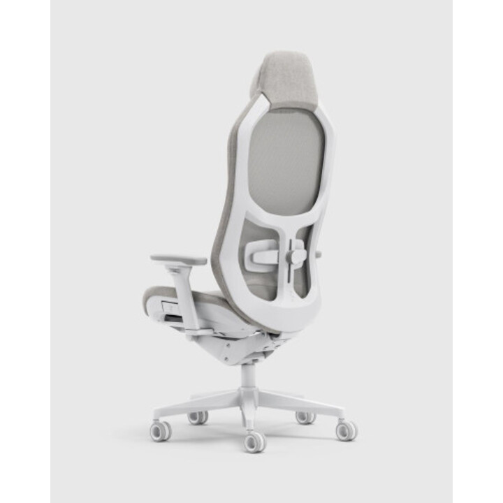 Fractal Design Refine 2 Mesh Light PC-Gaming-Stuhl, gepolsterter Sitz, bezogen, Grau
