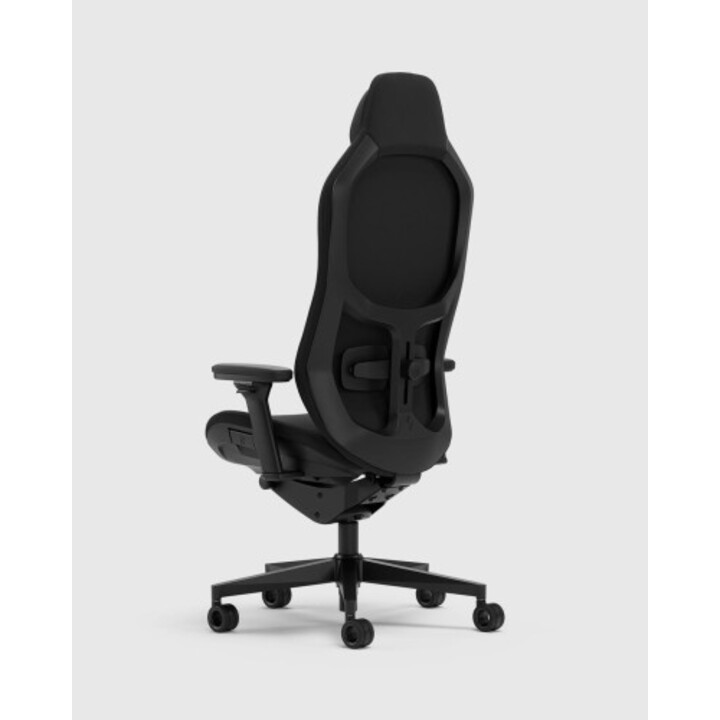 Fractal Design Refine 2 Stoff-Gaming-Stuhl in Dunkelgrau mit gepolstertem Sitz und schwarzem Bezug