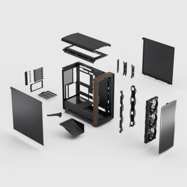 Fractal Design Summit Black Solid Midi Tower Black