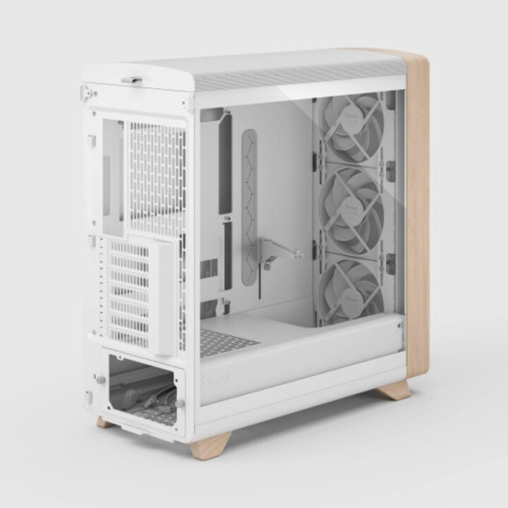 Fractal Design Summit Chalk White Tg Clear Tint Midi Tower White