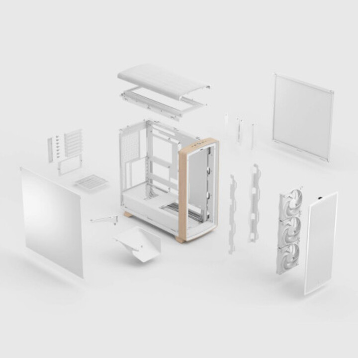 Fractal Design Summit Kreideweiß Solid Midi Tower Weiß