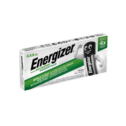 Lot de 10 piles rechargeables Power Plus Precision NH12 - HR03 AAA 700 mAh 1,2 V Energizer E300626403