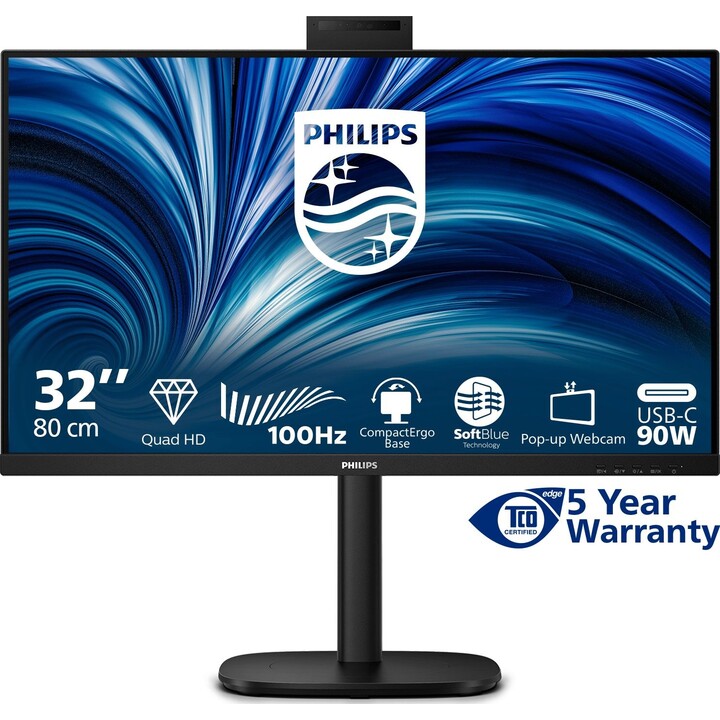 Monitor Philips 32B2U3601H de 80 cm (31,5")
