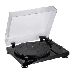 Audio-Technica AT-LPW50PB Turntable with Built-in Phono/Line RIAA Preamp