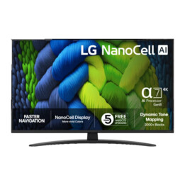 LG 43" 43NANO82A6B.AEU
