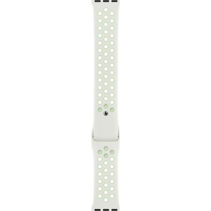 Bracelet Apple Nike Sport Band pour Apple Watch 44 mm, couleur Spruce Aura/Vapor Green