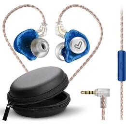 Casque filaire ENERGY SISTEM 500956 - Prise jack 3,5 mm · Microphone · Étui de transport · Bleu
