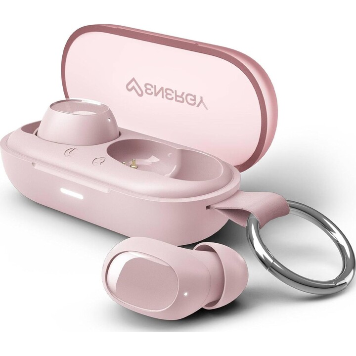 Auriculares Inalámbricos ENERGY SISTEM Neo Urbabeat - Micrófono · Estuche de Carga · Rosa