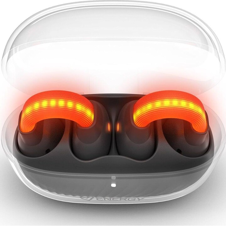 ENERGY SISTEM Lightpods Wireless Earbuds - Microphone · Charging Case · TWS · Black