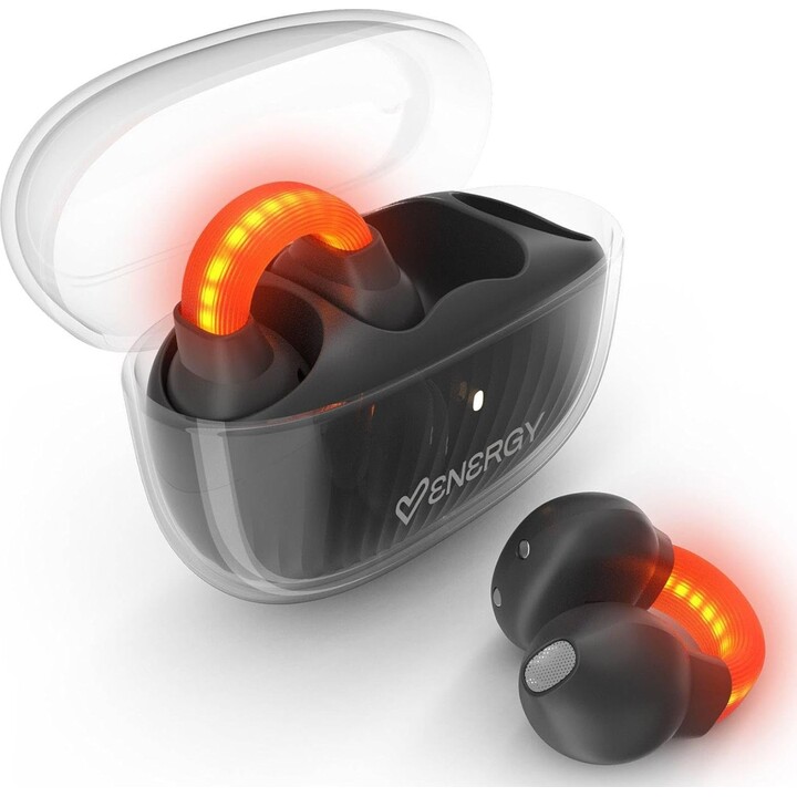 ENERGY SYSTEM Auricolari wireless Lightpods - Microfono · Custodia di ricarica · TWS · Nero