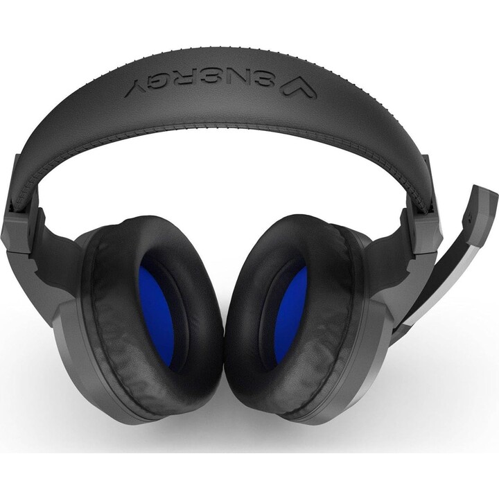 ENERGY SISTEM Halo Kabelgebundenes Gaming-Headset – 3,5-mm-Klinkenstecker · Mikrofon · Schwarz