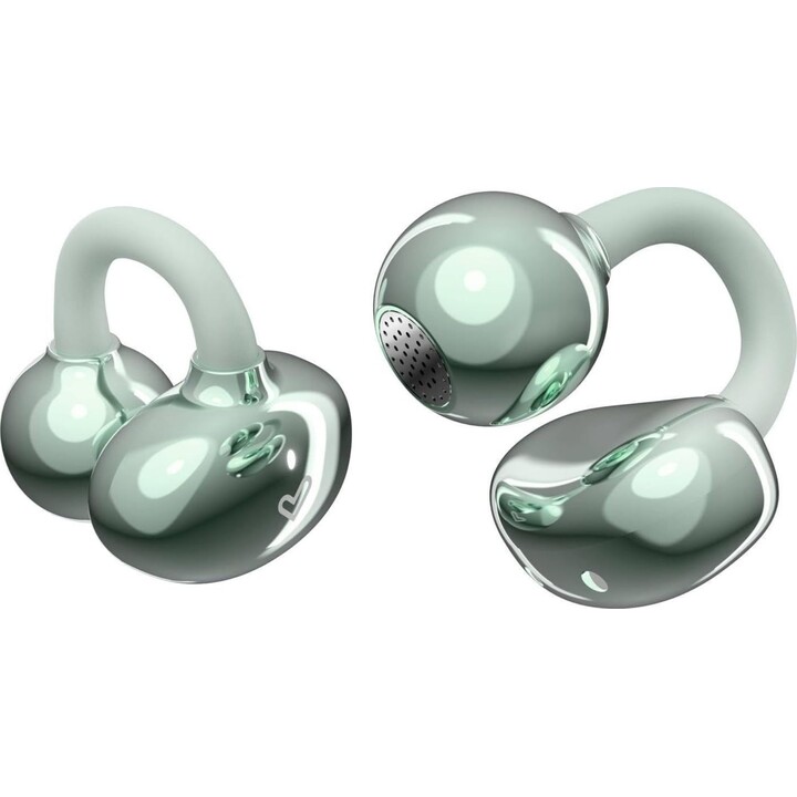 ENERGY SISTEM StreetPods Wireless Earbuds - Microphone · Charging Case · Green