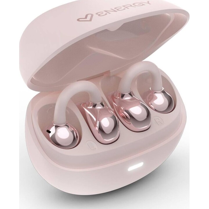 Auriculares Inalámbricos ENERGY SISTEM StreetPods O. Sound - Micrófono · Estuche de Carga · Rosa