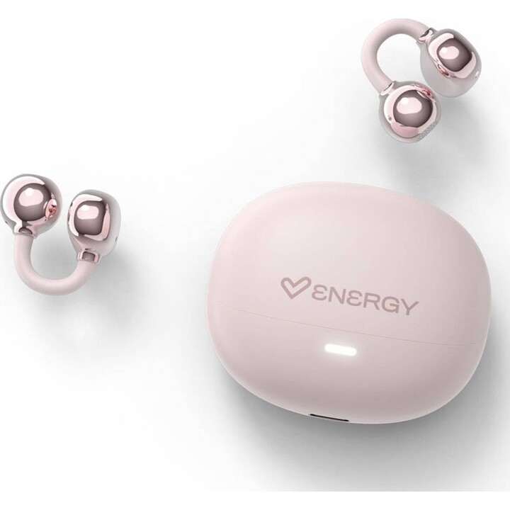 Auriculares Inalámbricos ENERGY SISTEM StreetPods O. Sound - Micrófono · Estuche de Carga · Rosa