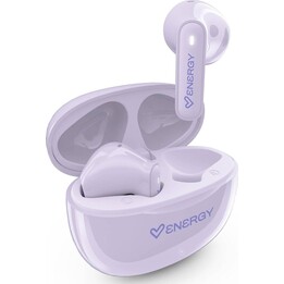 Sistema de energia PopBuds Fones de ouvido sem fio - Microfone · Estojo de carregamento · Lavanda