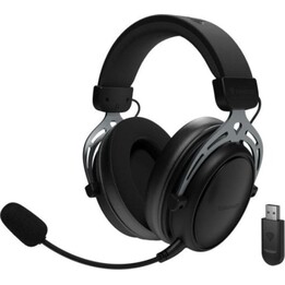 GENESIS Toron 706 Wireless and Wired Gaming Headset with USB Type-C and Bluetooth - Black