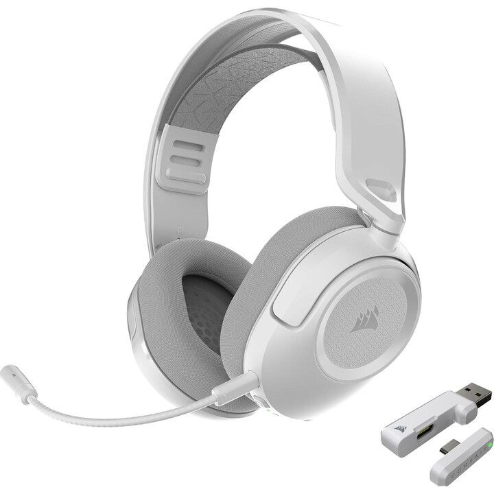 Corsair HS35 v3 White PlayStation - Wireless Gaming Headset