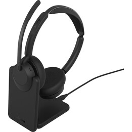 Auriculares Jabra Evolve3 45 con Stereo Link y soporte UC 390c