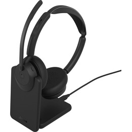 Auriculares Jabra Evolve3 45 con Stereo Link 390a y soporte MS