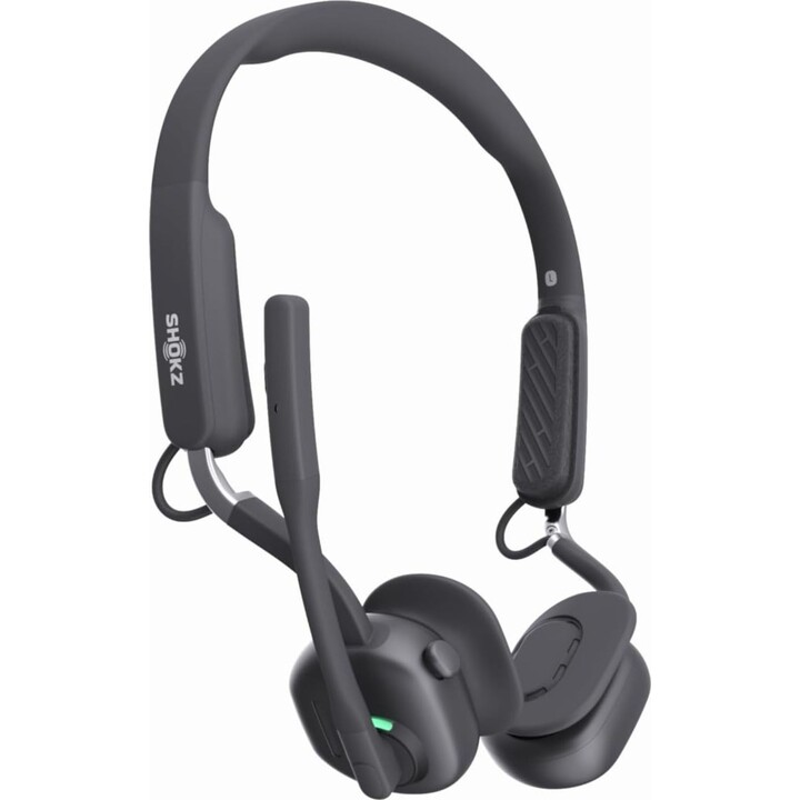 Kopfhörer SHOKZ OPENMEET mit Übertragung über Meer und Bluetooth, Adapter USB-C
