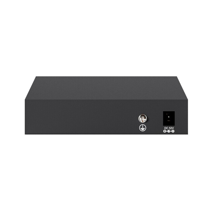 Extralink Euros V2 PoE Switch, 4x 100mb/s Poe/poe+, 2x Rj45 Uplink 100mb/s, 60W