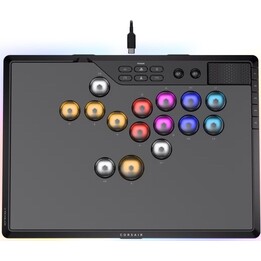CORSAIR Novablade Pro Wireless Hall Effect Leverless Controller preto