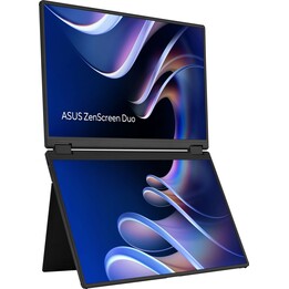 Monitor IPS ZenScreen Duo MB14FCD de 14 pulgadas con resolución 360 FHD