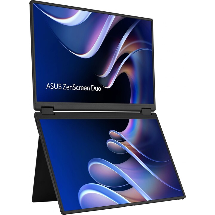 Monitor ZenScreen Duo MB14FCD de 14 polegadas com tela IPS FHD de 360 graus