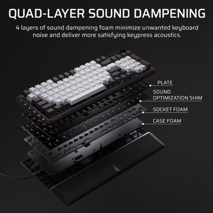 Gaming keyboard Vanguard 96 MLX Plasma Black