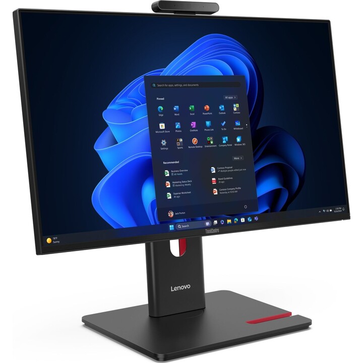 Ordinateur tout-en-un ThinkCentre M70a G6 13AY003SPB W11 Pro Ultra 3 205 To/16 Go/1 To/INT/écran FHD 23,8 pouces/noir/garantie 3