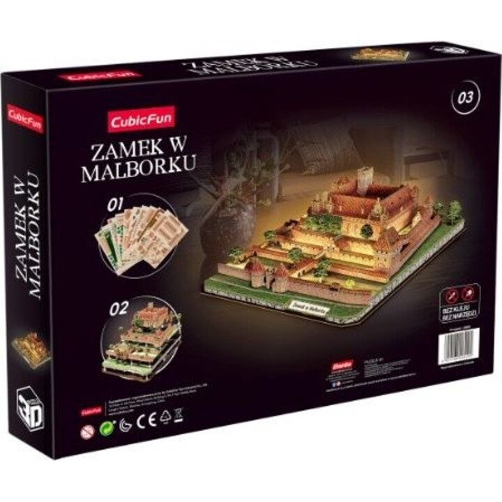 Cubic Fun 248 Zamek W Malborku puzzle 3D
